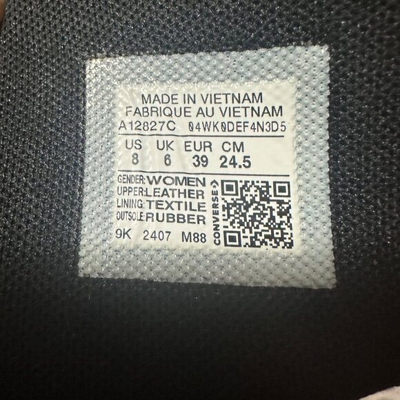 ⭐Converse Chuck Taylor All Star Wedge Platform Hi 8 Patent Leather Shoes A12827C - Picture 13 of 13